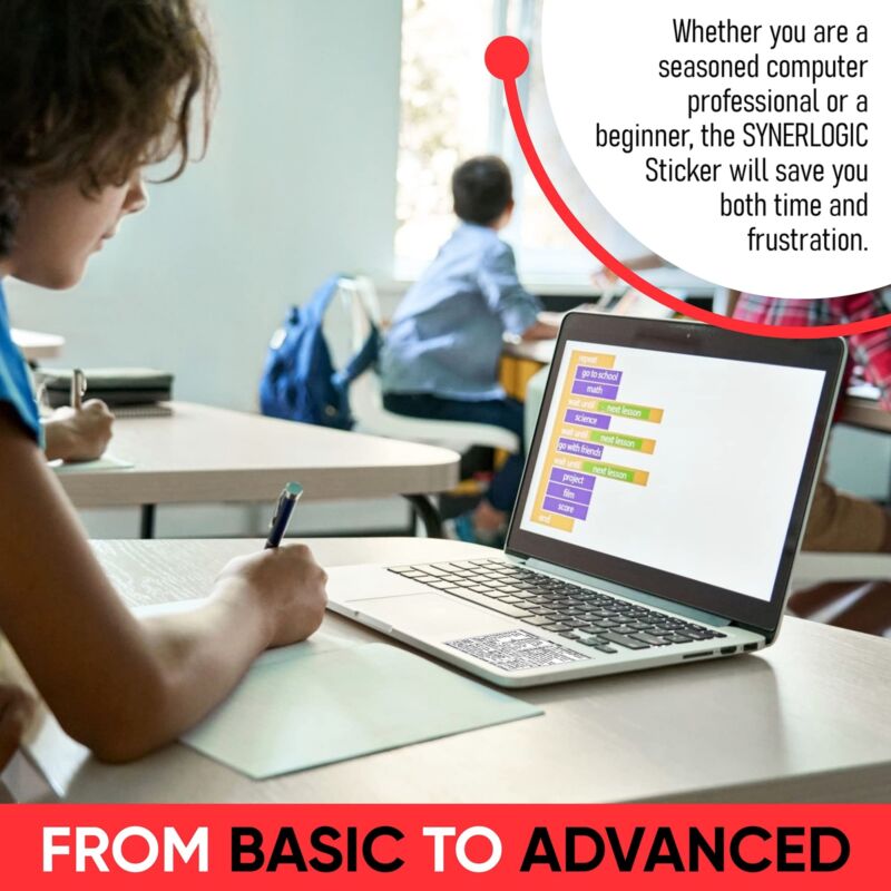 For Macbook PC Laptop Windows Reference Guide Keyboard Shortcuts Sticker Adhesive