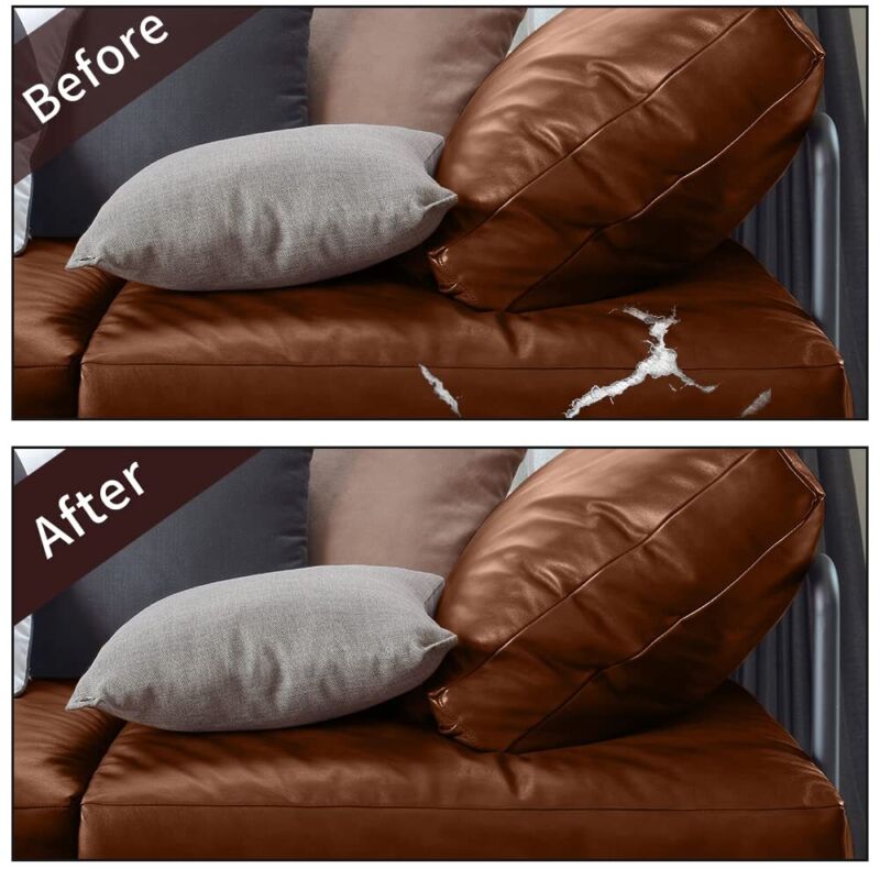 Self Adhesive Leather Repair Patch Couch Sofa Car Seat Chair Renovation Sticker