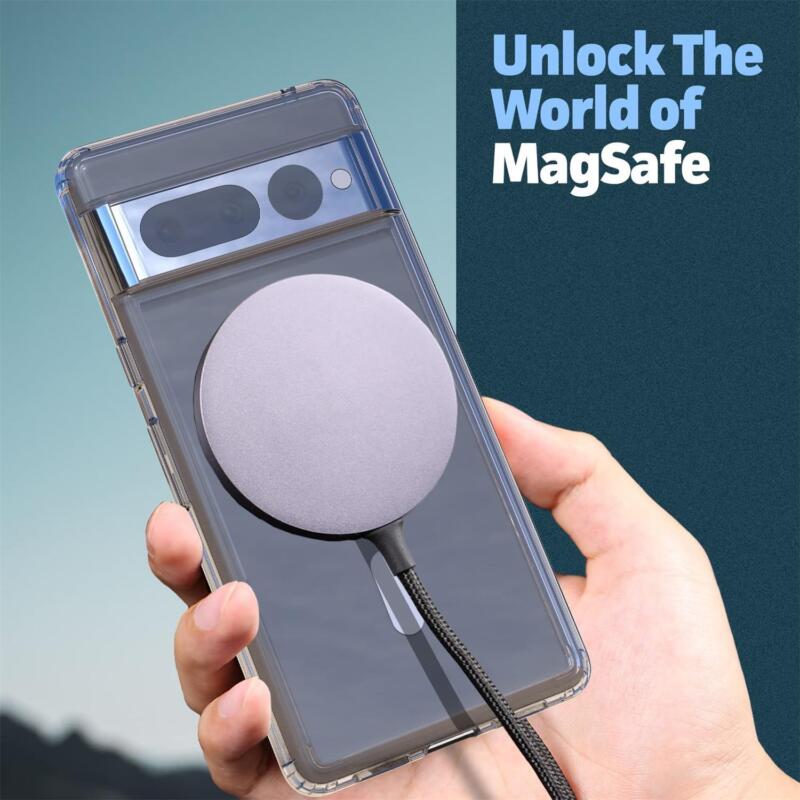 For Google Pixel 7 / Pro Magnetic Clear Case Shockproof MagSafe Cover Protector