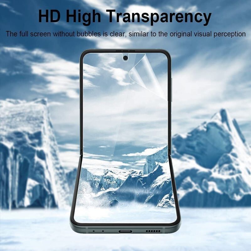 For OPPO Find N2 Flip Inner Front Hydrogel Glass Screen Camera Protector Film AU