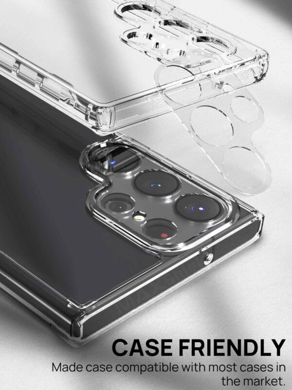 [2 Pack]For Samsung Galaxy S23 Plus Ultra Camera Lens Glass Protector