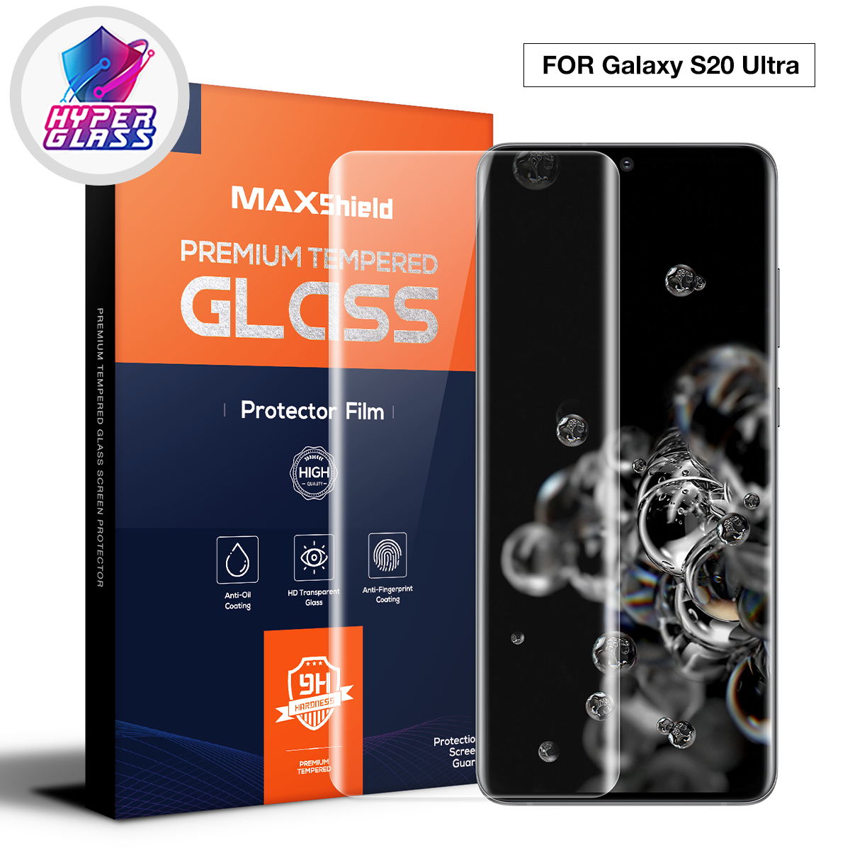 Samsung Galaxy S20 Screen Protecto Tempered Full Cover UV Glass