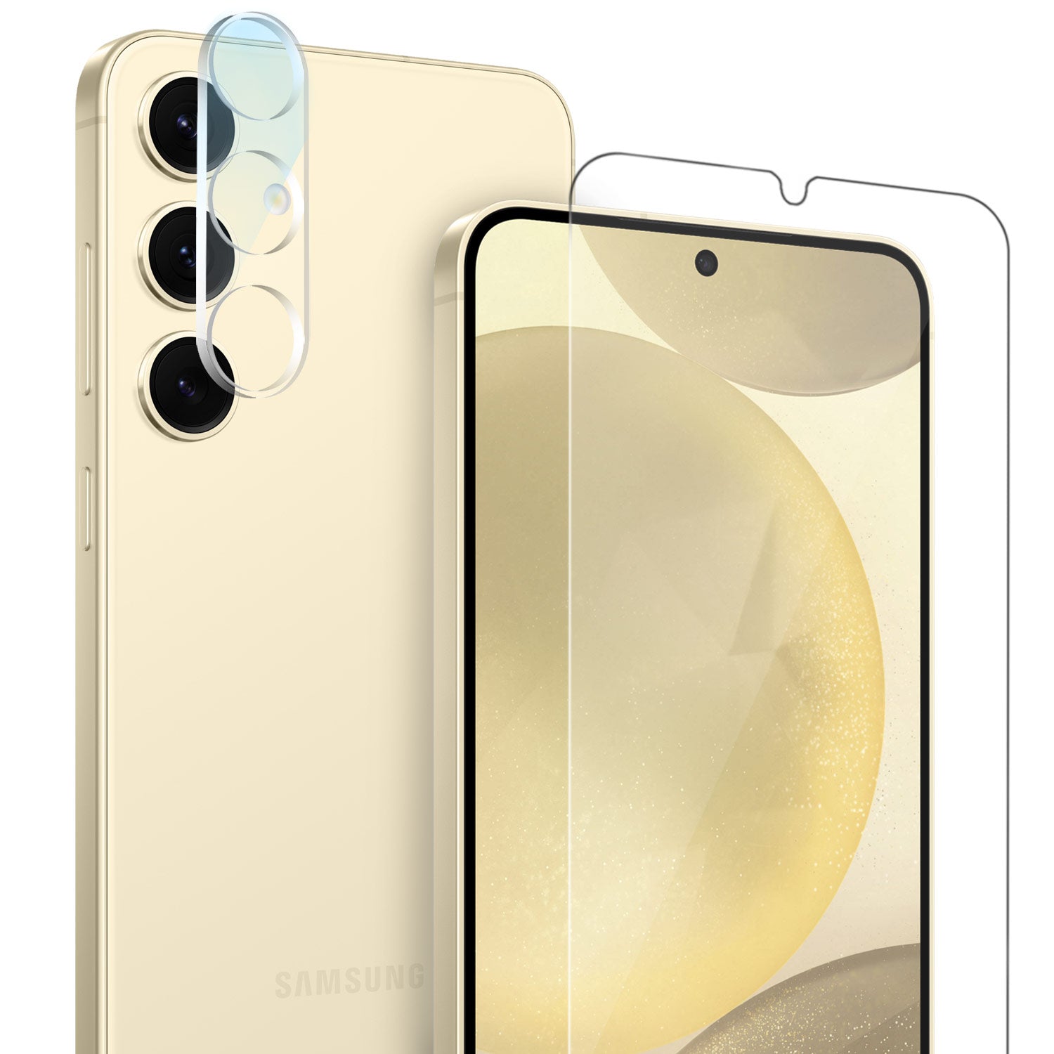 For Samsung Galaxy S24 Plus Ultra Tempered Glass Camera Screen Protector