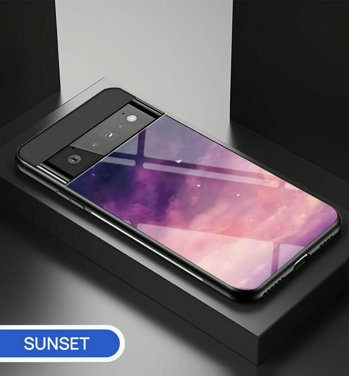 For Google Pixel 6 pro Case Shockproof Marble Temepered Glass Luxury Case Cover