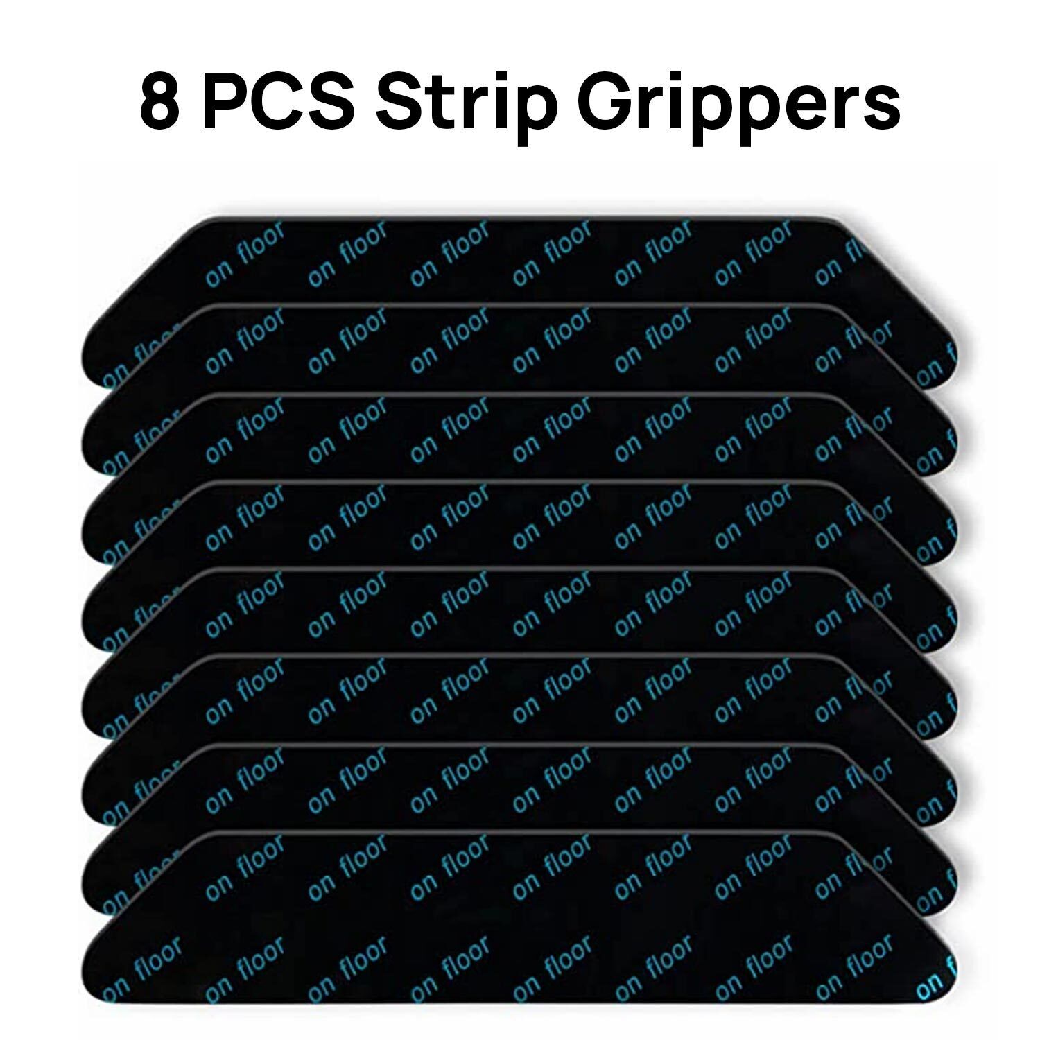 Rug Grippers Reusable Anti Skid Non Slip Washable Grip Floor Carpet NEW