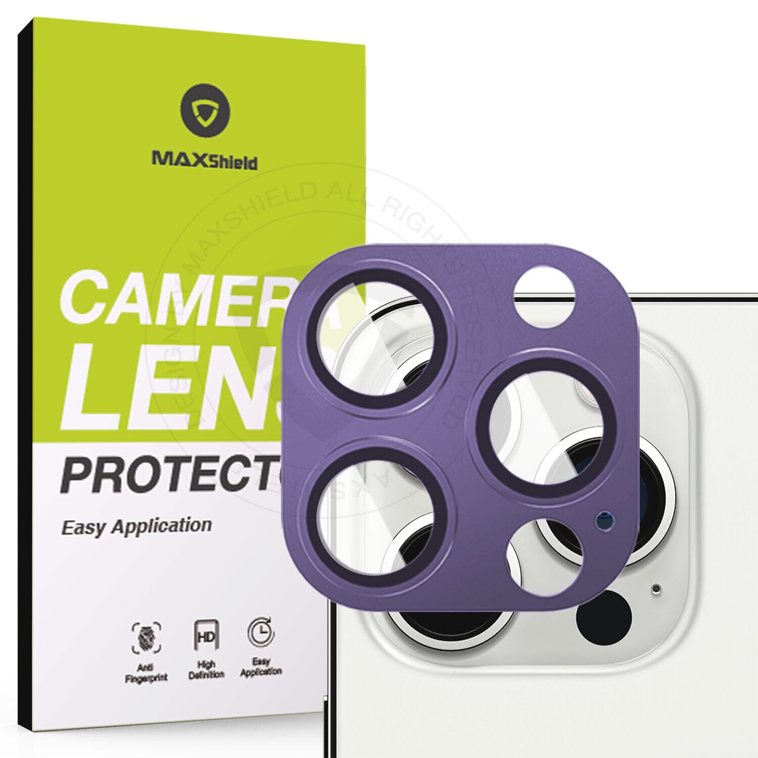 [1 Packs] For Apple iPhone 14 Series Screen Protector Full Cover Metal Camera Lens Glass