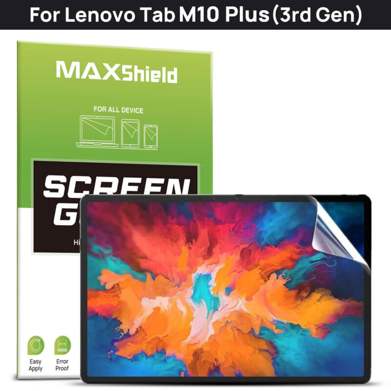 For Lenovo Tab M10 (3rd Gen) Clear Soft Screen Protector Cover HD