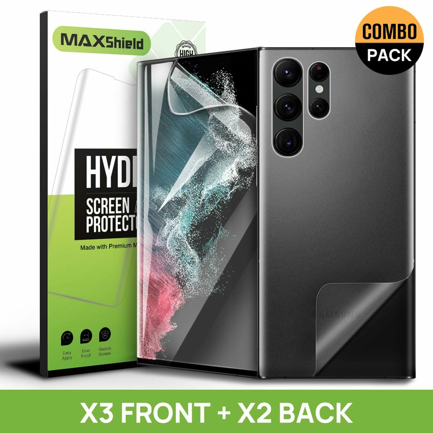 For Samsung Galaxy S22 Plus Ultra 5G Back Screen Protector Skin Clear Matte Film