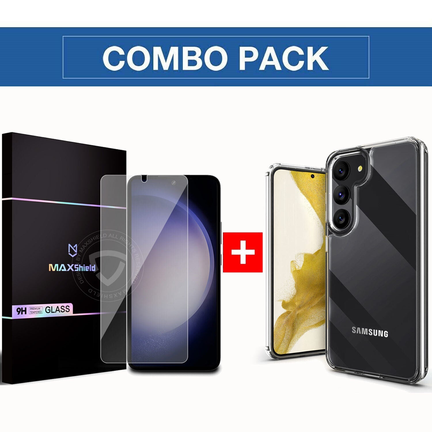 For Galaxy S24 Plus Ultra 5G Case Shockproof Clear Slim Cover