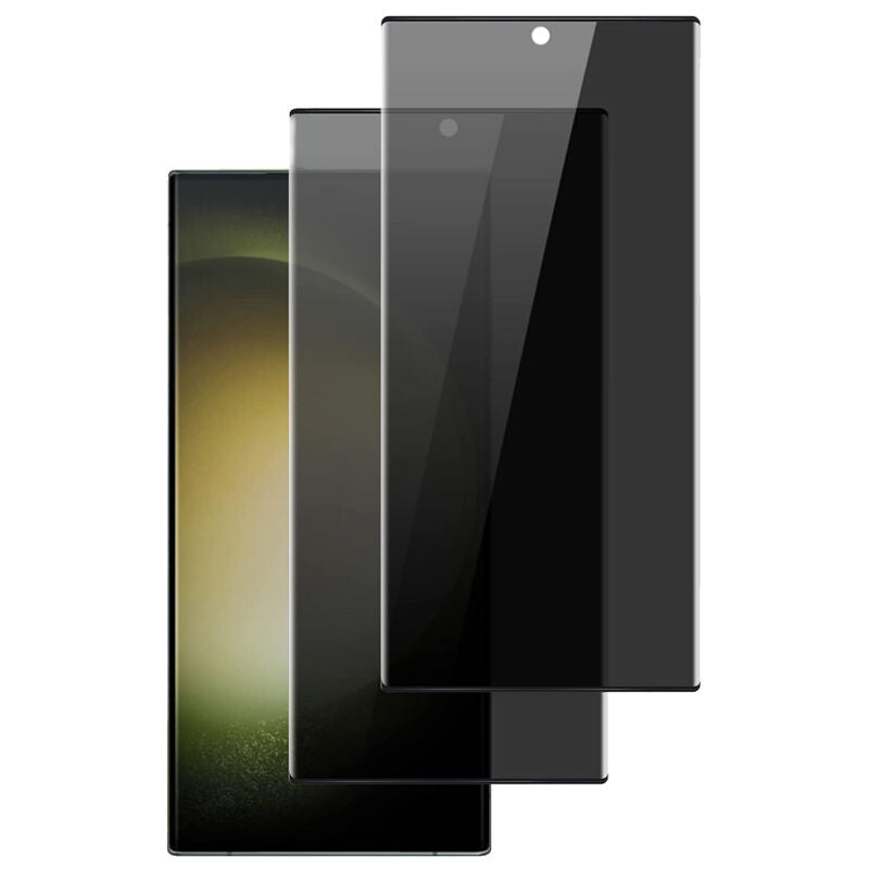 MAXSHIELD Privacy Glass Screen Protector For Samsung Galaxy S23 S22 S21 FE Plus Ultra