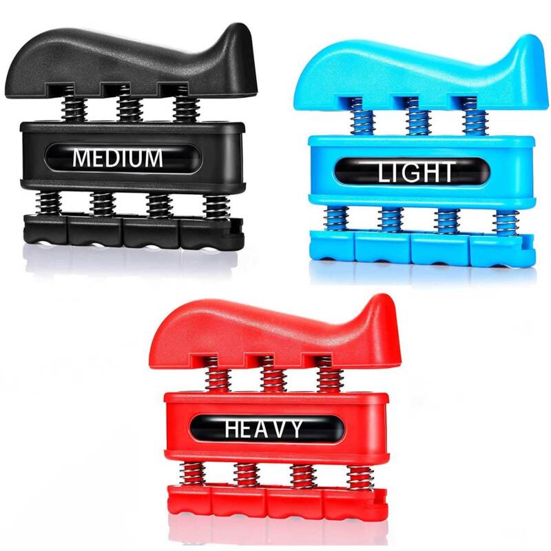 Finger Exerciser Forearm Hand Strengthener Hand Grip Workout Training Fitness