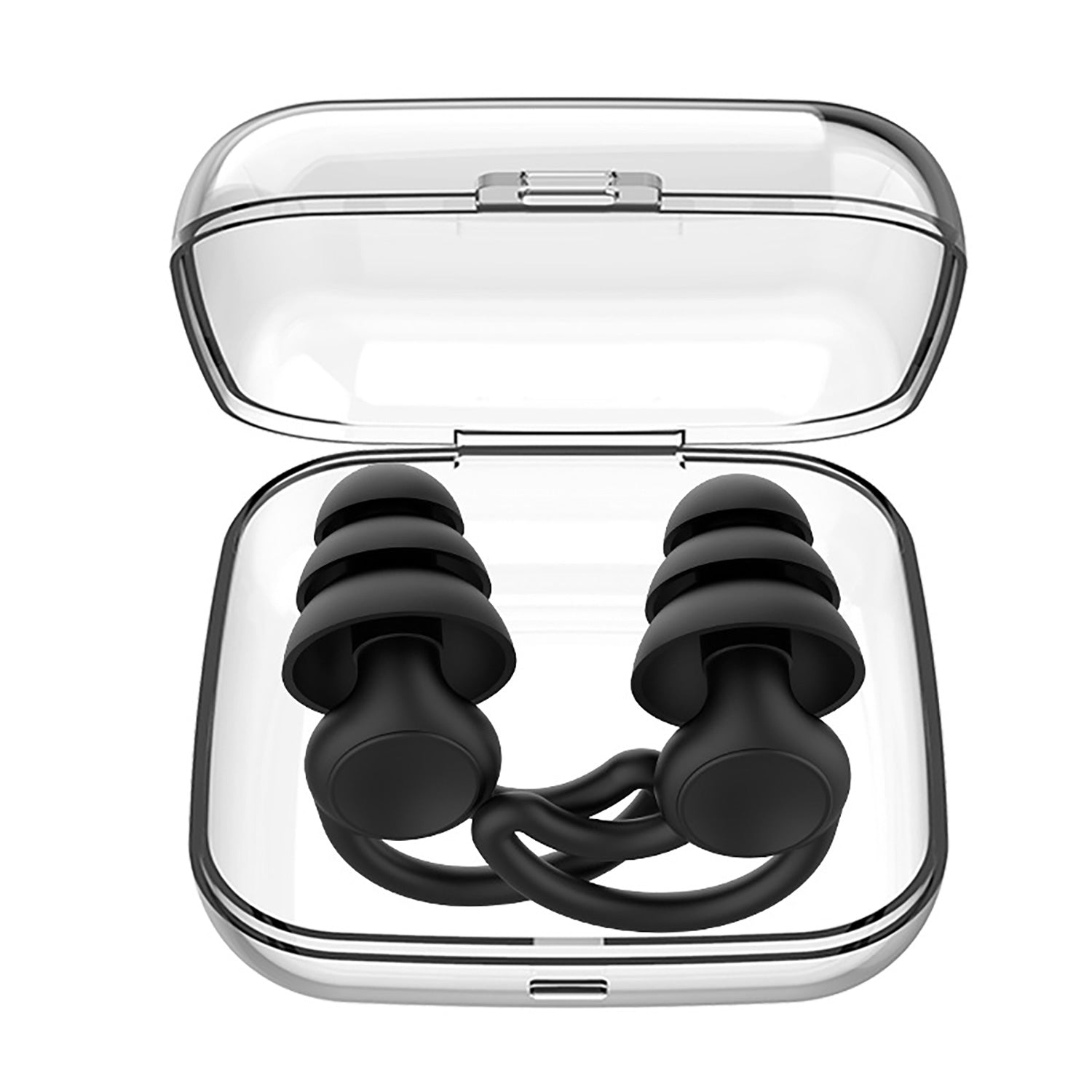 Ultra Soft Silicone Ear Plug Noise Reduction Flexible Reusable Study Sleep Plugs