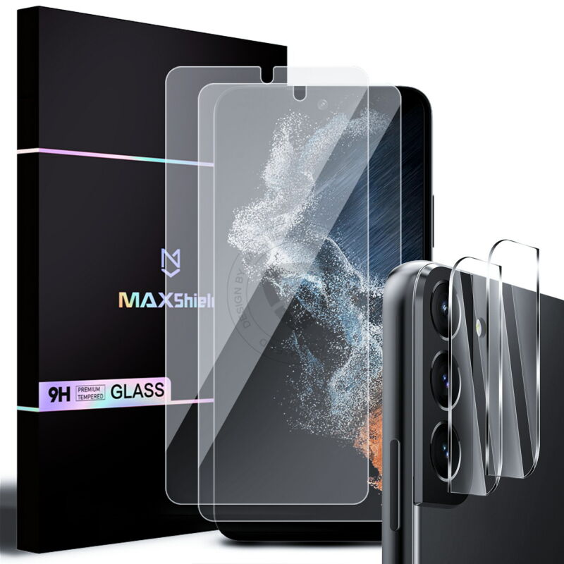 For Galaxy S23 Plus Ultra Tempered Glass Screen Camera Lens Protector