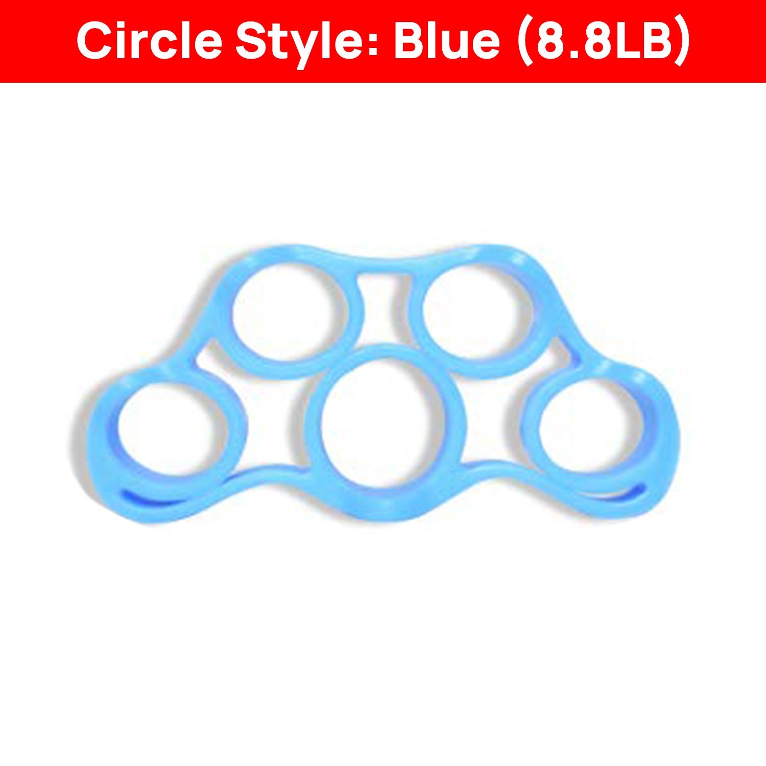 Finger Hand Exerciser Strengthener Wrist Forearm Grip Trainer Resistance Therapy