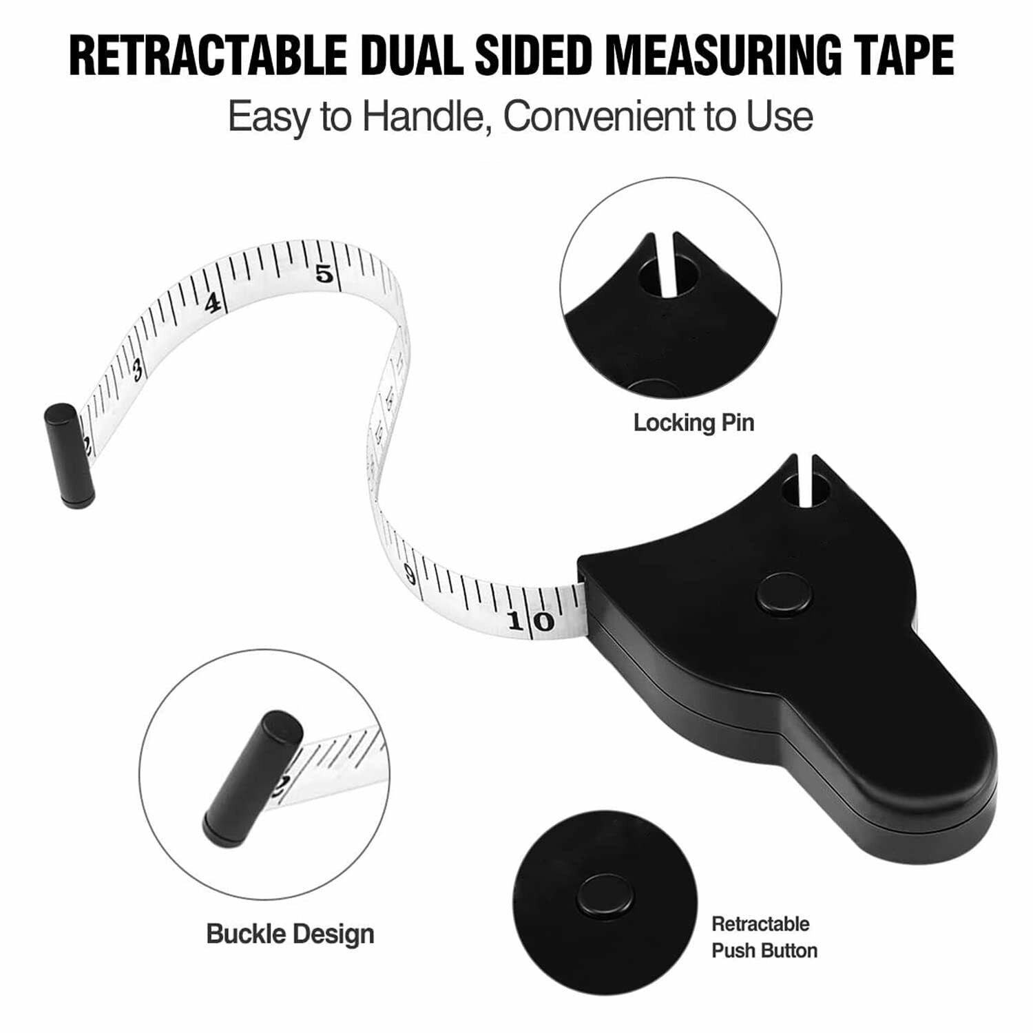 Body Fat Measurement Testing Caliper Skinfold Skin Fold Gym Weight Loss Test AU