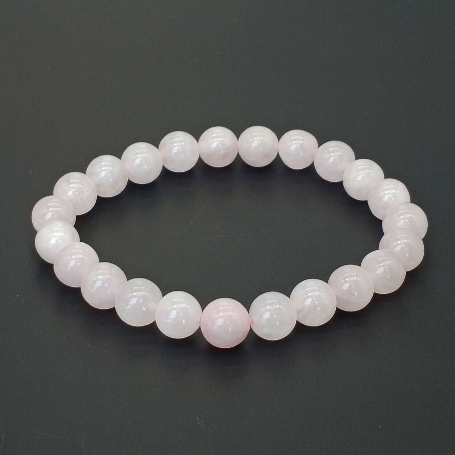 Natural Gemstone Beads Handmade Stretch Crystal Bracelets Healing Stone Reiki