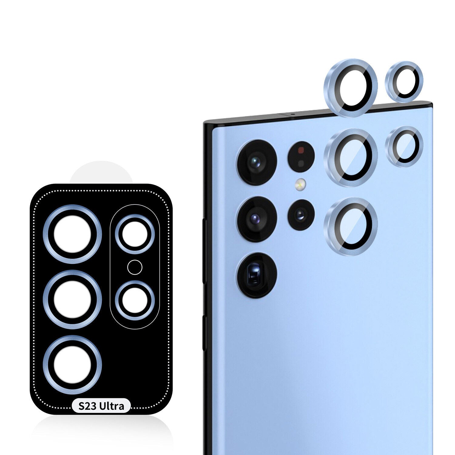 For Samsung Galaxy S24 Plus Ultra 5G Camera Metal Lens Protector