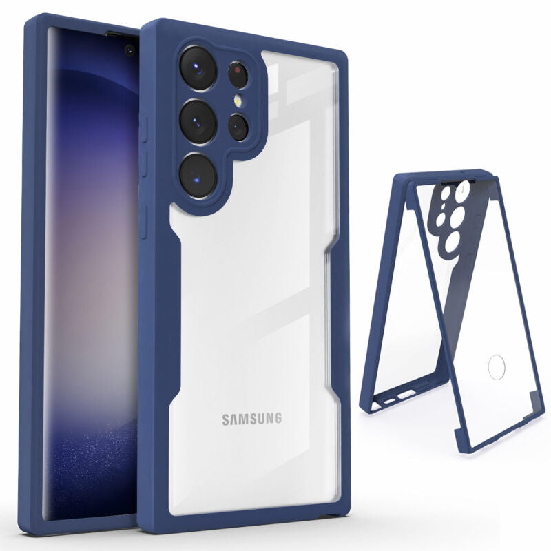 For Galaxy S23 Plus Ultra 5G Shockproof Rugged 360 Full Body Clear Case Cover
