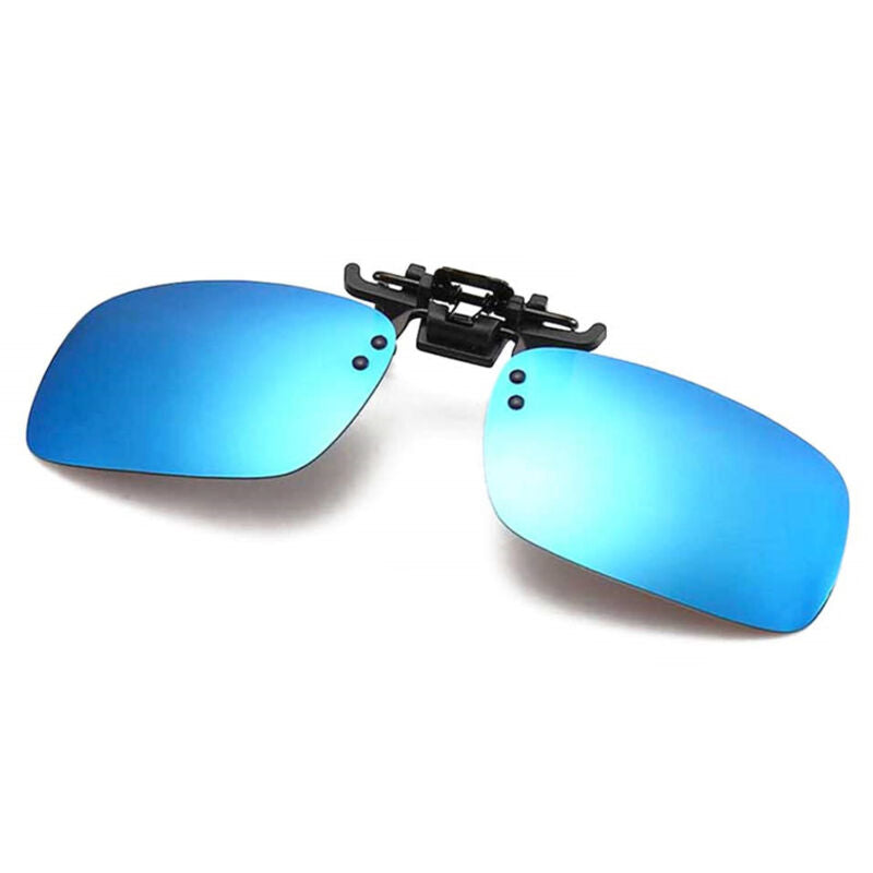 Photochromic Polarised Clip On Flip Sunglasses Pilot Polarized Fishing Eyewear