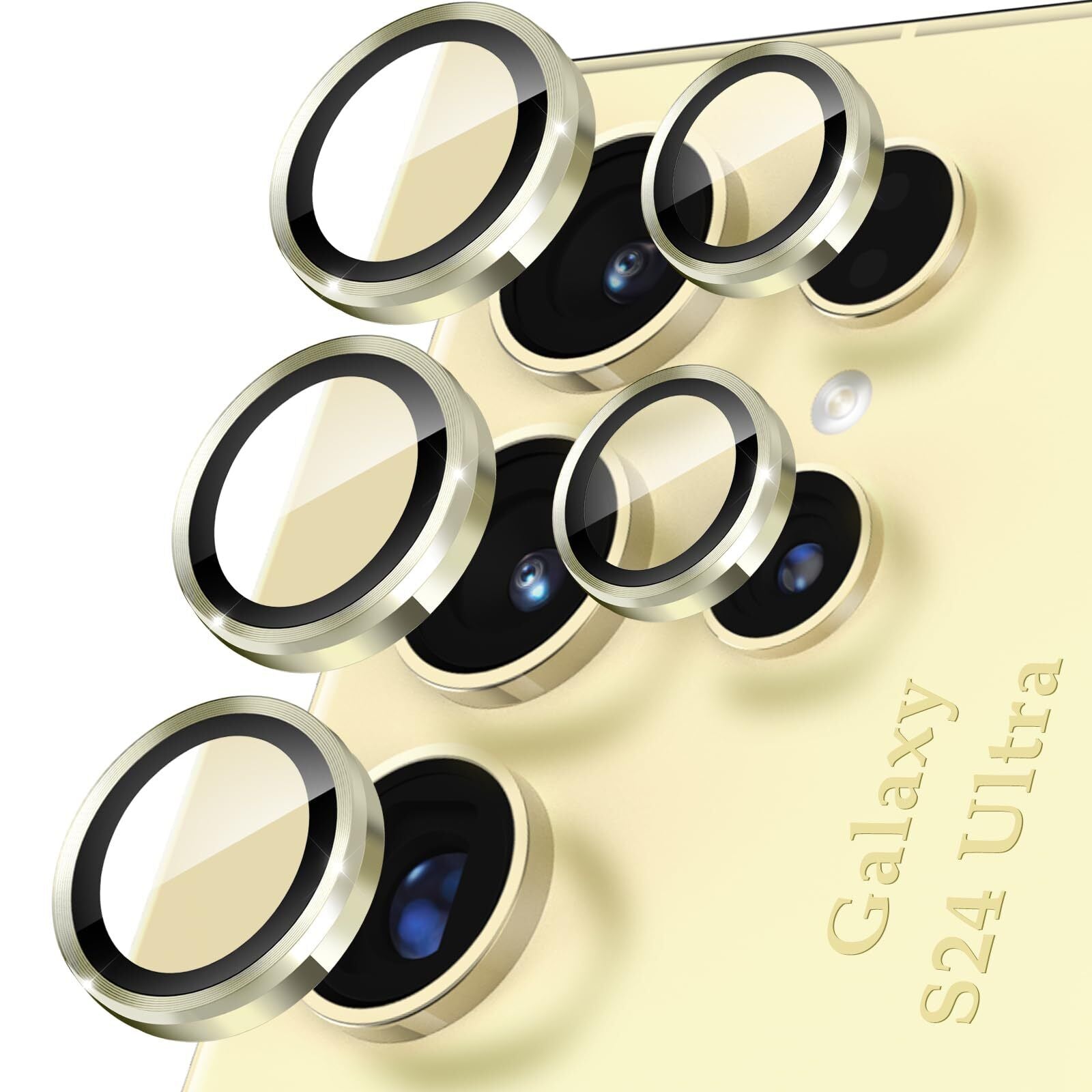 For Samsung Galaxy S24 Plus Ultra 5G Camera Metal Lens Protector