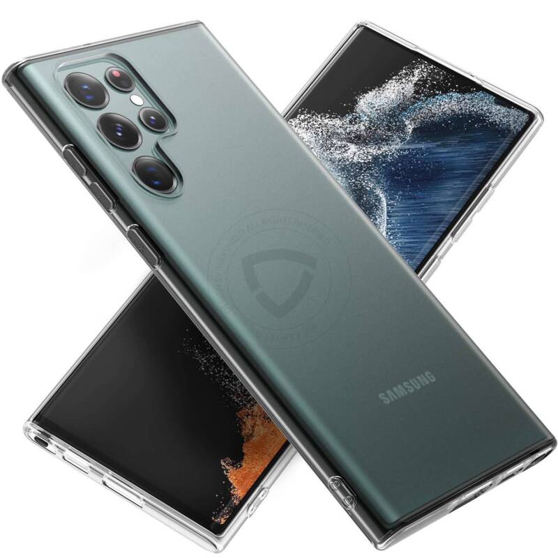 [Full SET]For Samsung Galaxy S23 Plus Ultra 5G Case Soft Clear Shockproof Slim Cover