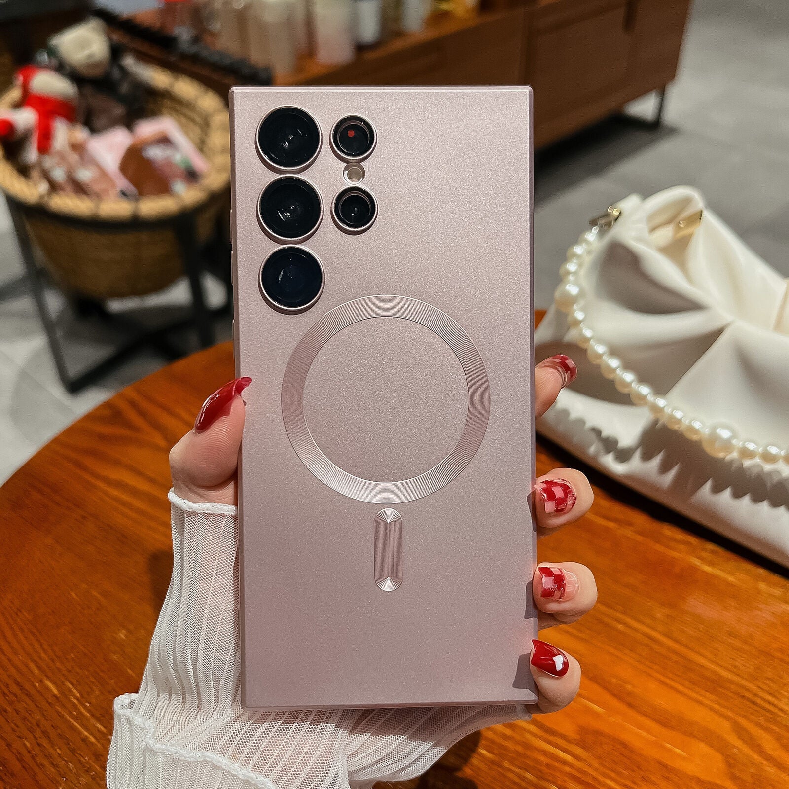 For Samsung Galaxy S24 Plus Ultra 5G Shockproof Mag Safe Case Cover