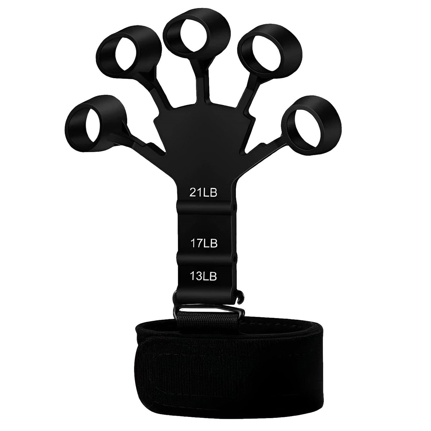 Finger Exerciser Strength Gripper Forearm Trainer Hand Grip Strengthener Therapy