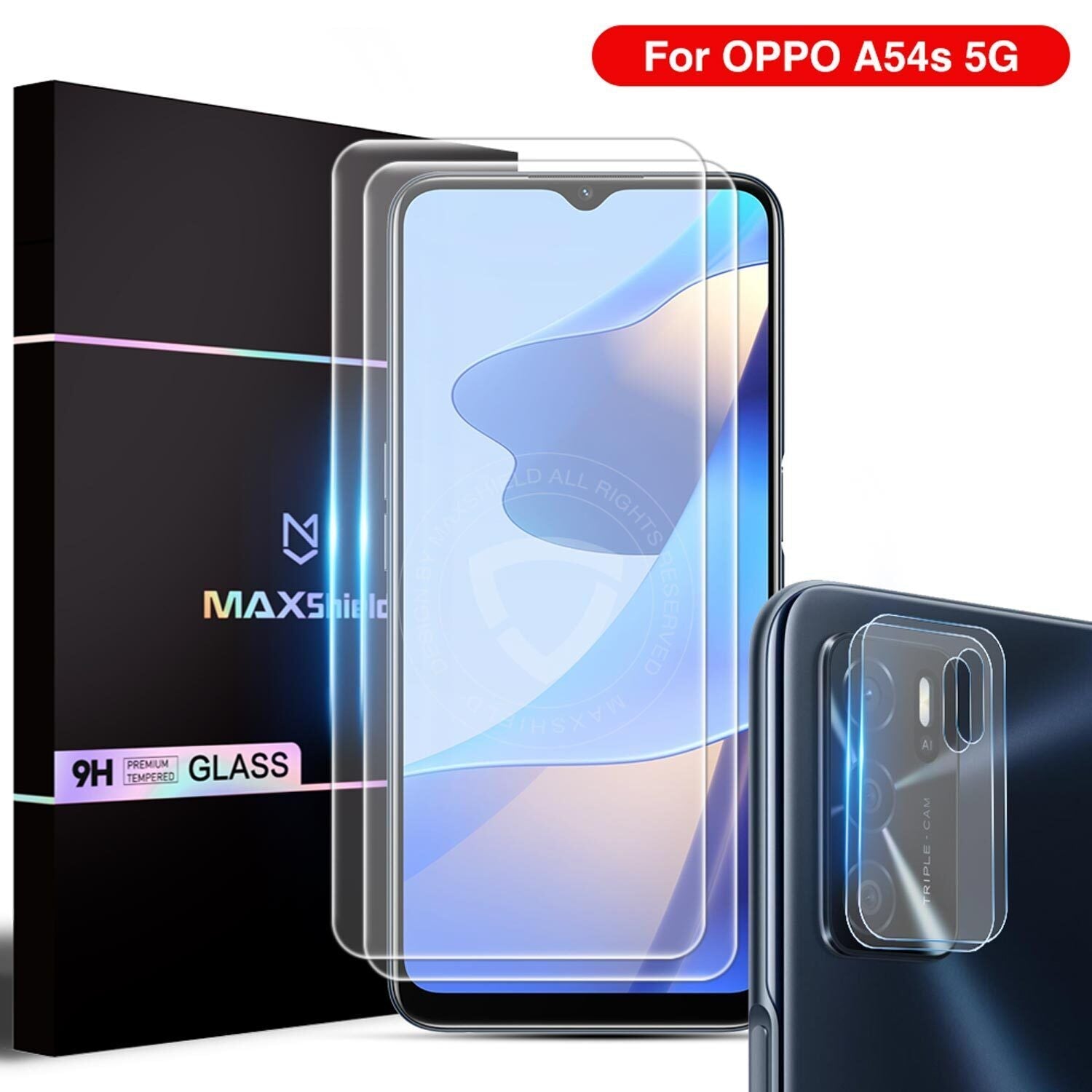 Fr OPPO A74 A54 5G A54S Reno 8 LiteTempered Glass Screen Protector Camera Lens Protector
