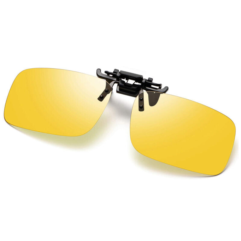 Photochromic Polarised Clip On Flip Sunglasses Pilot Polarized Fishing Eyewear