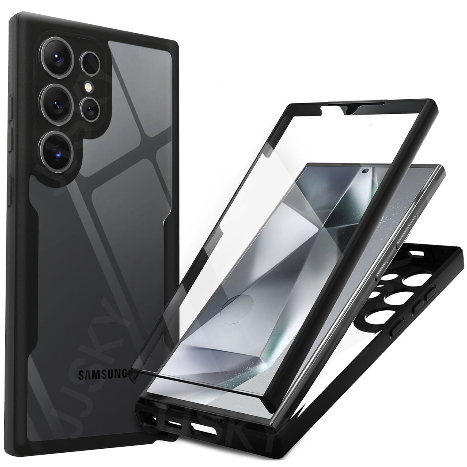 For Galaxy S24 Plus Ultra Shockproof Rugged 360 Full Body Case Cover