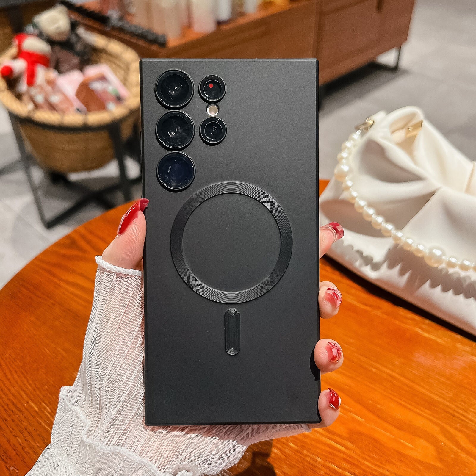 For Samsung Galaxy S24 Plus Ultra 5G Shockproof Mag Safe Case Cover