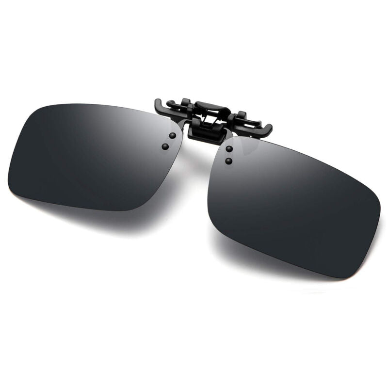 Photochromic Polarised Clip On Flip Sunglasses Pilot Polarized Fishing Eyewear