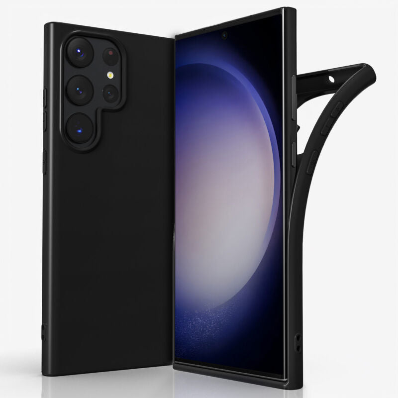 [Full SET]For Samsung Galaxy S23 Plus Ultra 5G Case Soft Clear Shockproof Slim Cover