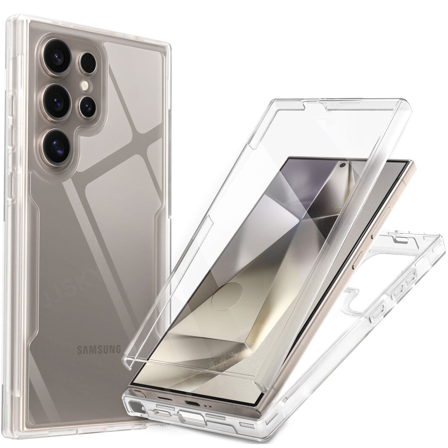 For Galaxy S24 Plus Ultra Shockproof Rugged 360 Full Body Case Cover