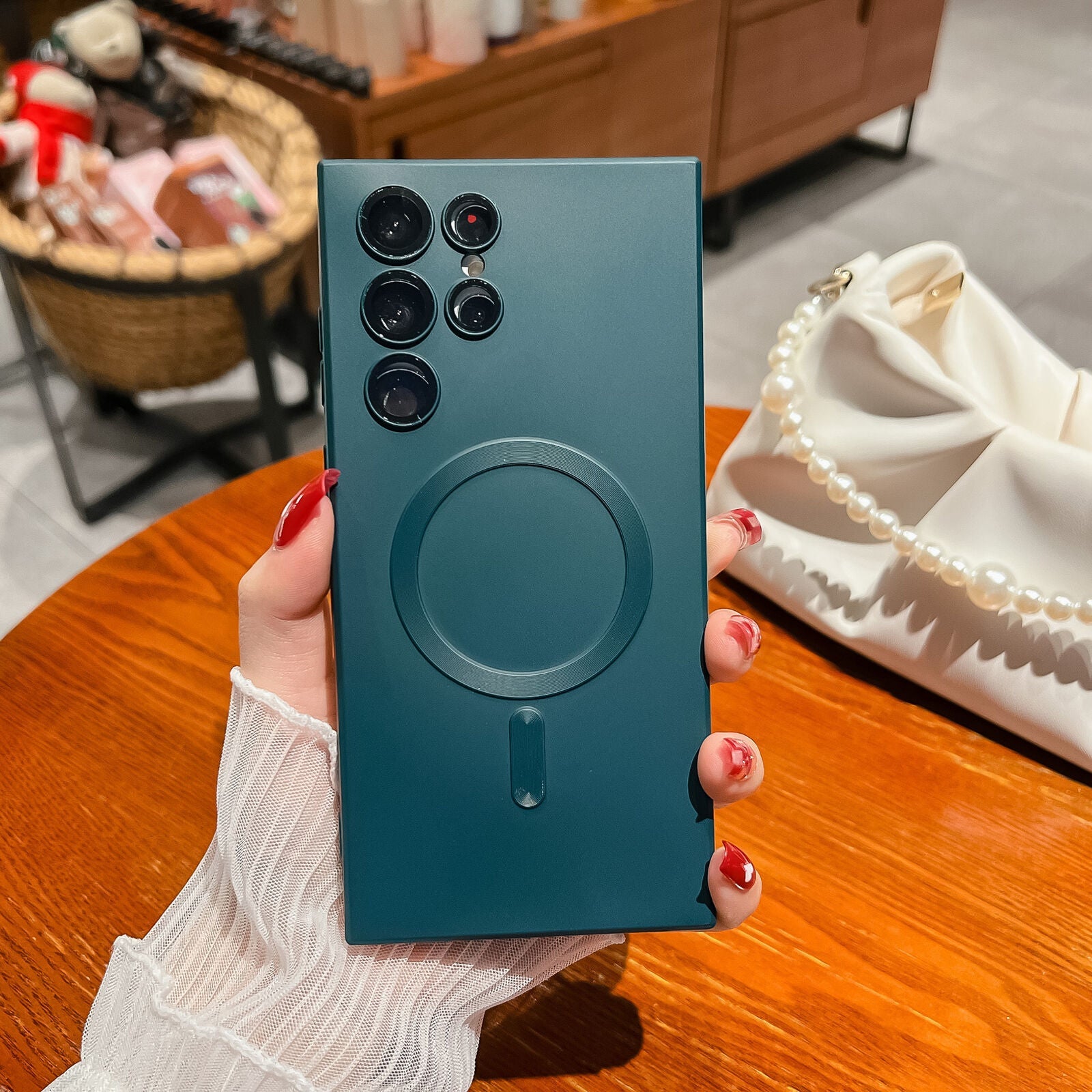 For Samsung Galaxy S24 Plus Ultra 5G Shockproof Mag Safe Case Cover