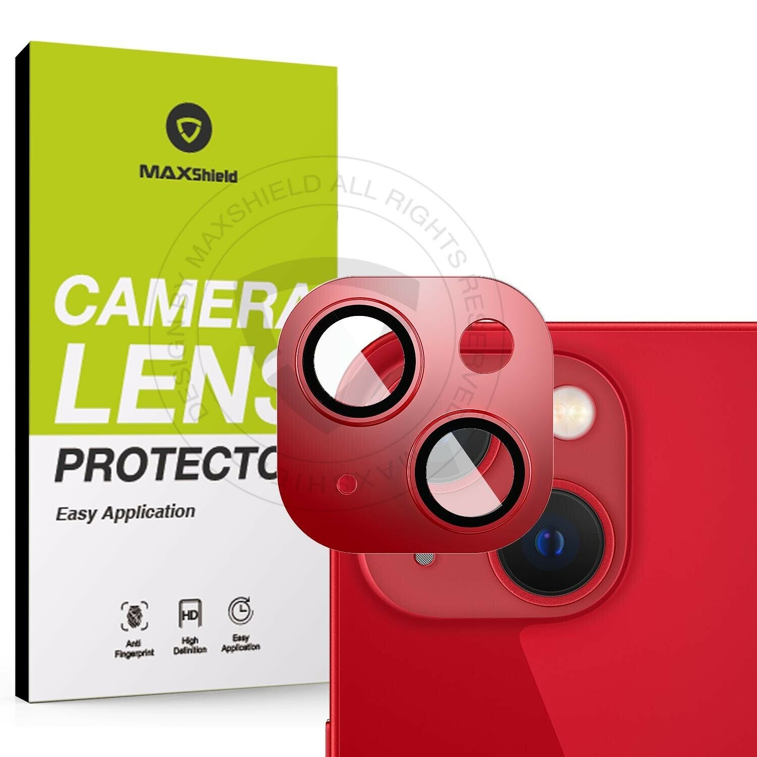 [1 Packs] For Apple iPhone 14 Series Screen Protector Full Cover Metal Camera Lens Glass