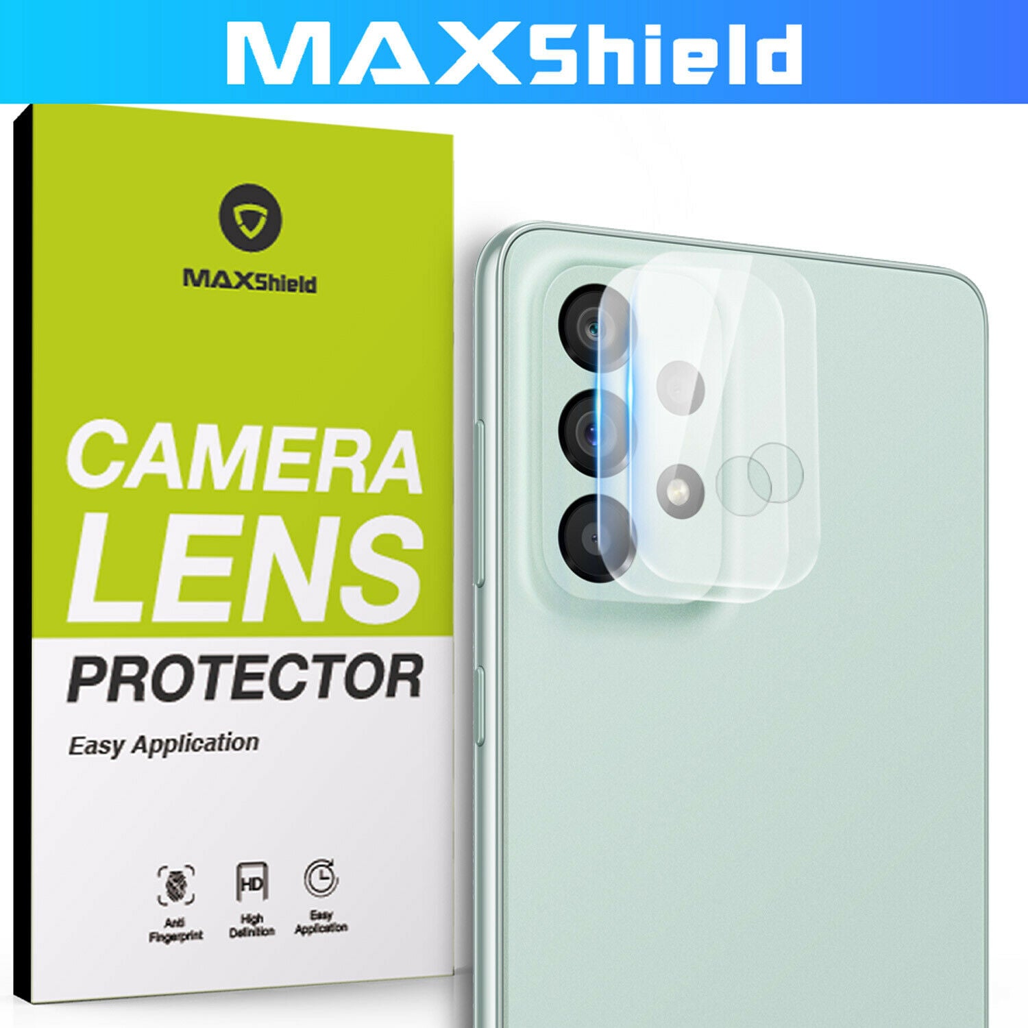For Samsung Galaxy A13 A23 A33 A73 5G Tempered Glass Lens Camera Protector