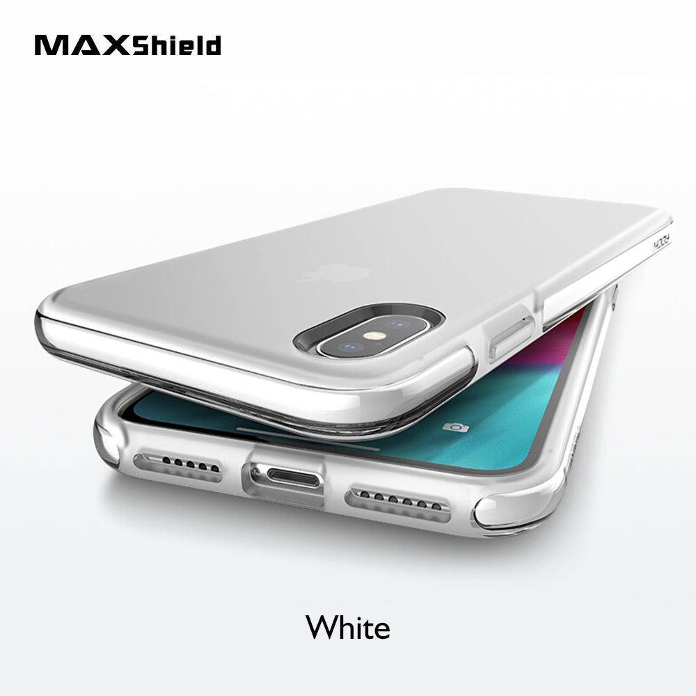iPhone XS MAX Clear Matte Soft TPU Case Cover