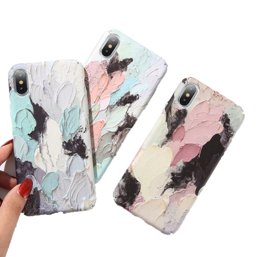 iPhone XS Case Pattern Shockproof Thin Soft Silicone Tough Cover